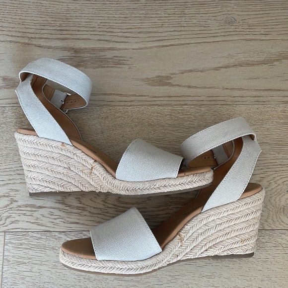 JCrew Ankle Strap Wedge Espadrilles - 8.5 - Picture 10 of 10